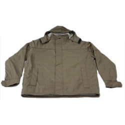 Quilted Solid Full Sleeves Men's Jacket