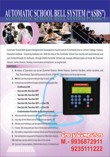 Automatic School Bell System