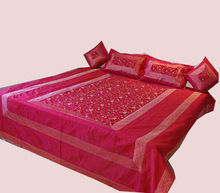 Indian Embroidered Bedspreads Bed Cover