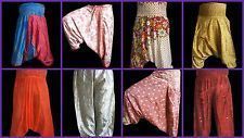 Silk Alibaba Harem Paints Trouser Afghani Boho Gypsy Pants