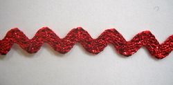 Metallic Red Rick Rack Trim