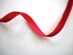 Narrow Red Velvet Ribbon