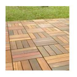 Teak Deck Tile