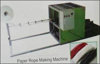 Paper Rope Making Machine