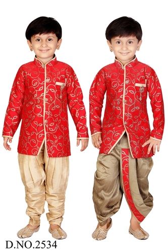 Kids Ethnic Dhoti Suit (Combo)