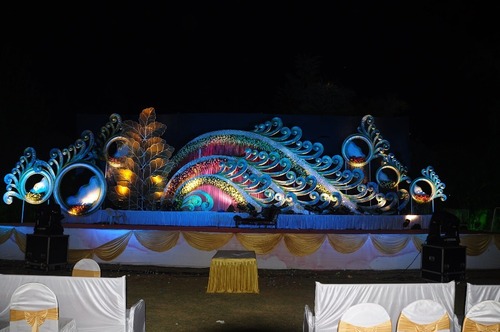 फाइबर स्टेज ब्लू