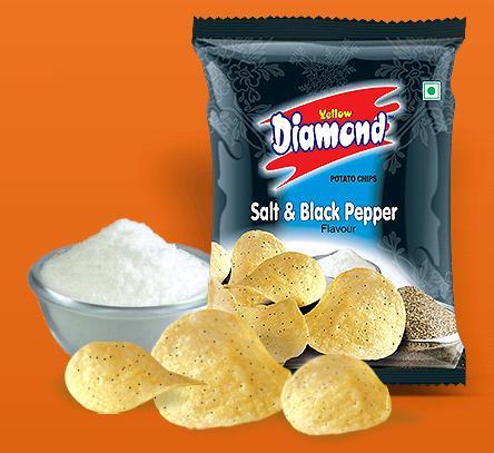 Salt And Black Pepper Potato Chips