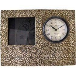 Handcrafted Clock and Photo Frame