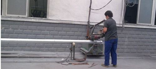 Light Pole Polishing Machine