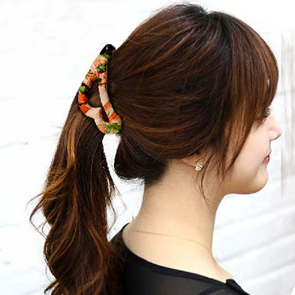 Authentic Hair Taobao New Chiffon Clip Hairpin
