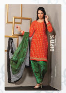 Orange And Green Unstitched Suit