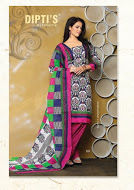 Ladies Fancy Unstitched Cotton Salwar Suit