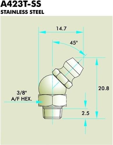 Stainless Steel Grease Fittings