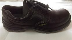 Buff Leather Safety Shoes