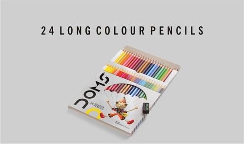 24 Long Colour Pencils