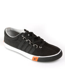 Black Men Canvas Shoes