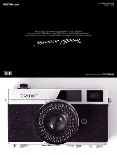 Canon Canonet 5X7 Greeting Card