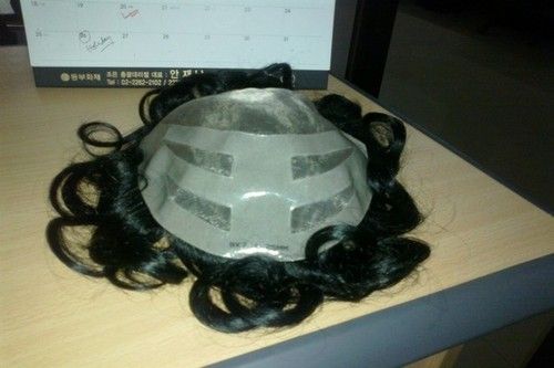 Cut Away Human Hair Wig