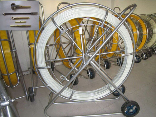 Wire Duct Feeding Rods Of FRP With Wheels