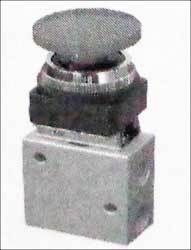 3/2 Knob Lock Button Mechanical Valve