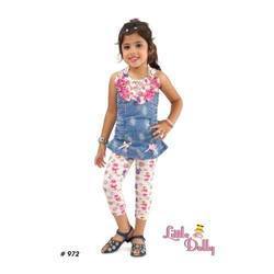 Girls Frock With Leggings