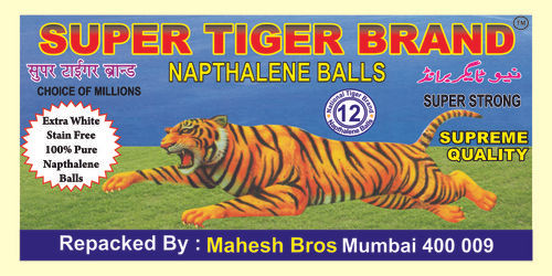 Naphthalene Balls Super Tiger Brand