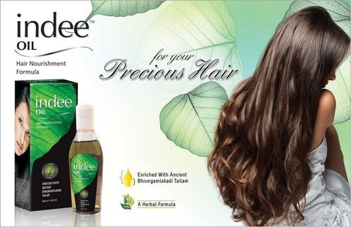 Indee Hair Oil With Hair Nourishment Formula