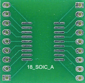 इलेक्ट्रॉनिक हेडर बोर्ड (18 Soic A)