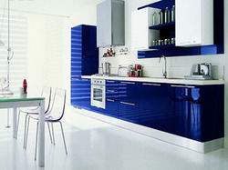 L Shape Modular Kitchen