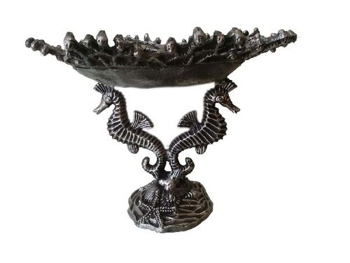 Cast Aluminium Sea Horse Bowls