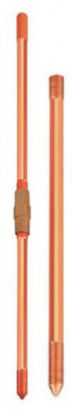 Copper Bonded Earth Rods - Low Carbon Steel with 99.9% Electrolytic Copper | Oxidation Resistant, Deep Driven Capability