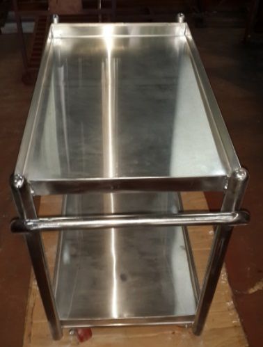 Canteen Double Tray Trolley