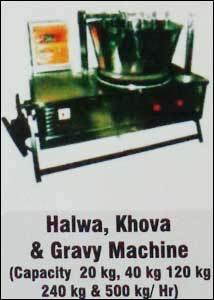 Halwa, Khova And Gravy Machine