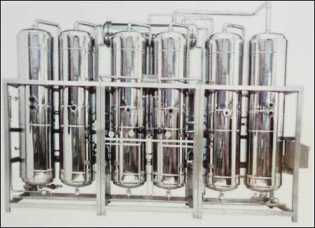 Multi Column Distillation Plant (Rising Film Principle)