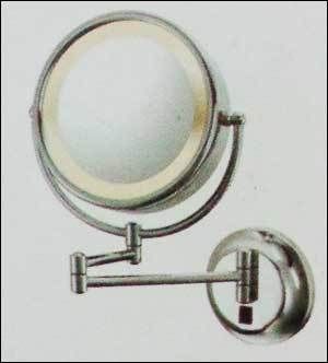 Shaving Magnifying Mirror Yellow Light