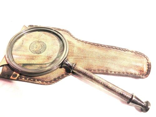 Brass Magnify Glass