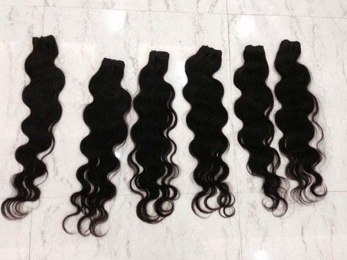 Indian Virgin Remy Wavy Hair Weft