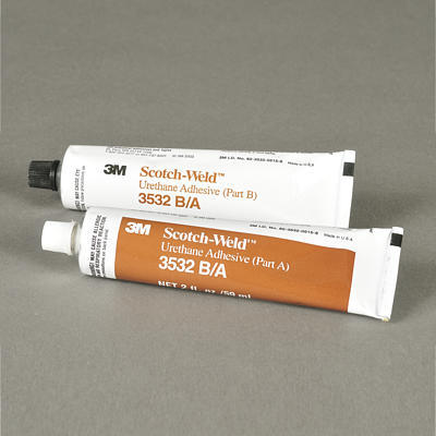 Scotch Weld Urethane Adhesive Brown Tubes (3M 3532)