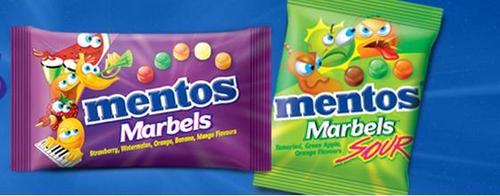 Alpenliebe Mentos Marbels Toffee