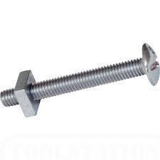 Galvanized Slotted Head Roofing Bolt
