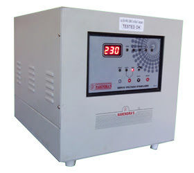 Single Phase Servo Voltage Stabilizer With Digital Display