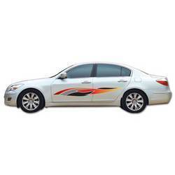 Car Side Graphics Printed Design Sticker