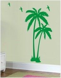 Coconut Tree Wall Graphics