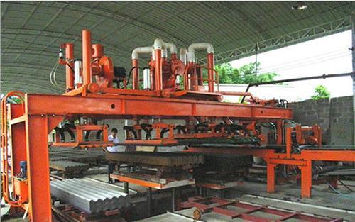 roof tile making machine