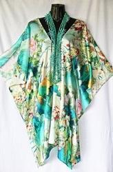 Silk Digital Printed Kaftan