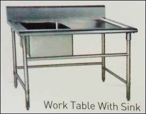 Work Table With Sink