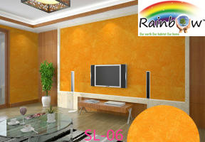 Rainbow Artistic Wall Coating