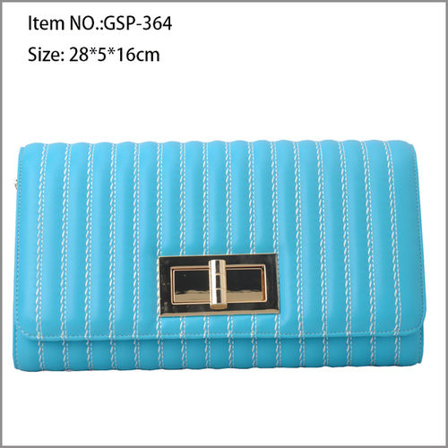 Clutch Bag In Light Blue