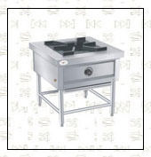 Single Burners Range Stock Pot Stove (Gas/Elect)