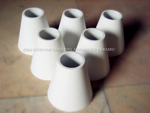 Wear Resistant Alumina Ceramic Cone Shaped Tube